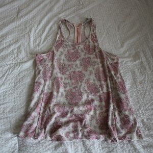 floral tank top